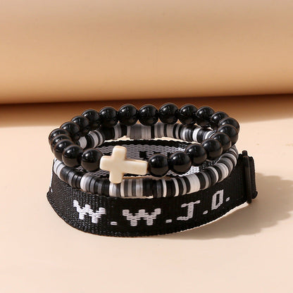 W.W.J.D Bracelet Stack