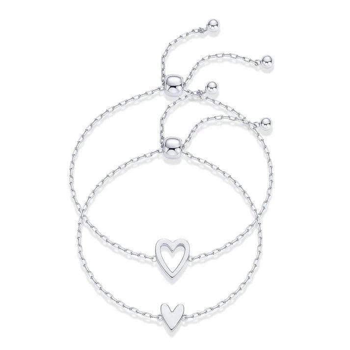 Matching Hearts Bracelet